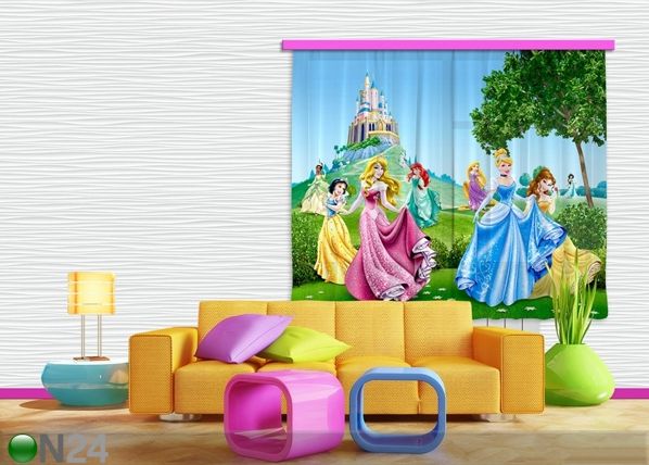 Poolpimendav fotokardin Disney Princess 180x160 cm