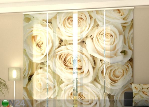 Poolpimendav paneelkardin Champagne Roses 240x240 cm