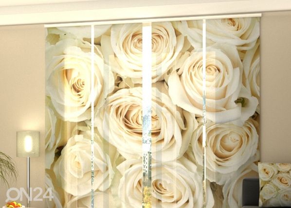 Poolpimendav paneelkardin Champagne Roses 240x240 cm