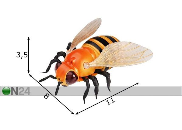 Puldiga juhitav mesilane mõõdud
