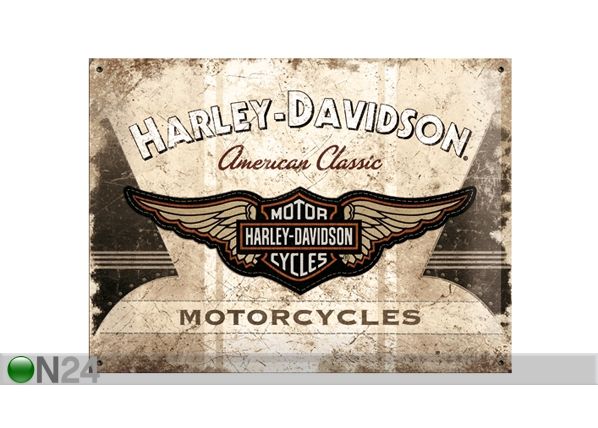 Retro metallposter Harley-Davidson Motorcycles 30x40cm