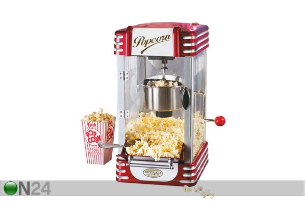 Retro popcorni valmistamise masin
