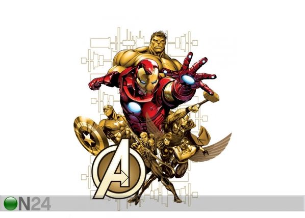 Seinakleebis Avengers 2, 65x85 cm
