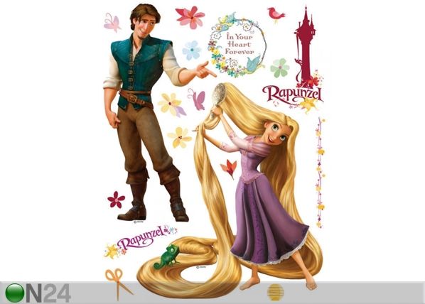 Seinakleebis Disney and Prince Locika 65x85 cm