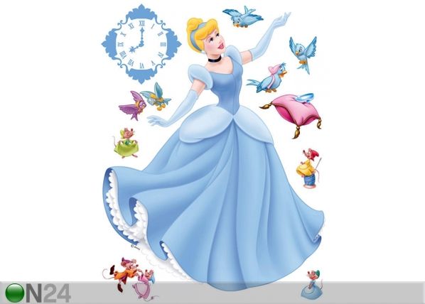 Seinakleebis Disney Cinderella 65x85 cm