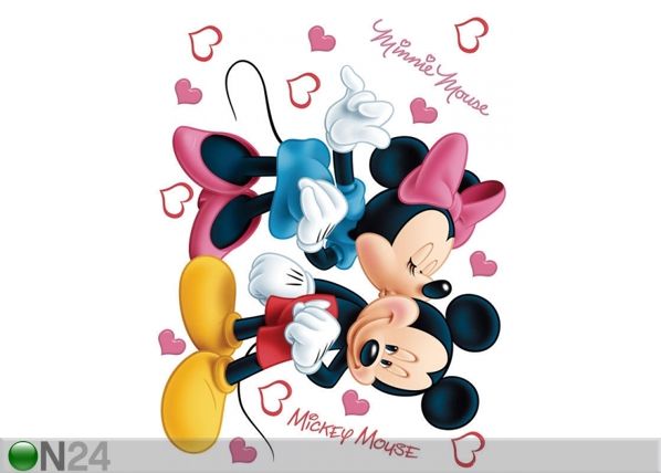 Seinakleebis Disney Minnie and Mickey's 65x85 cm