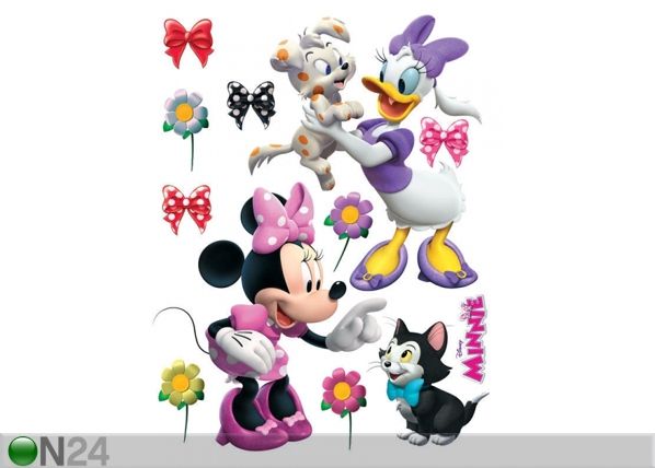 Seinakleebis Disney Minnie & Daisy 65x85 cm