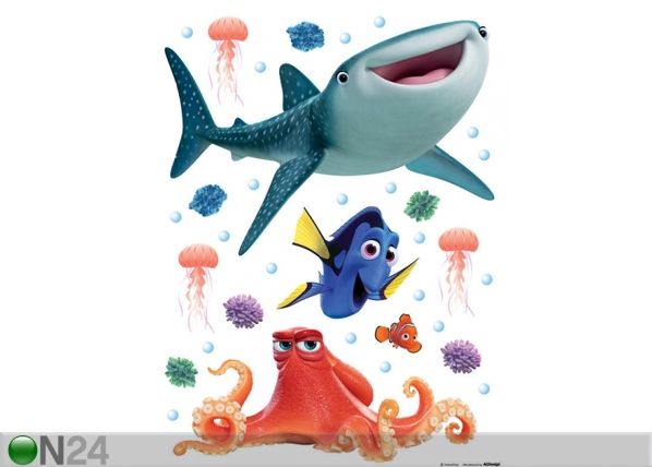 Seinakleebis Disney Nemo 65x85 cm