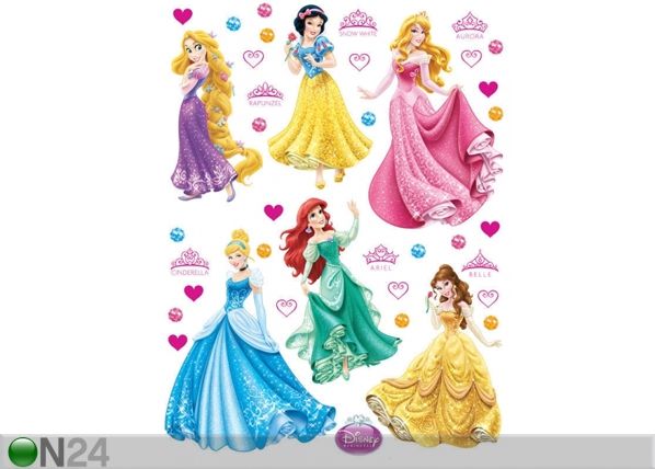 Seinakleebis Disney Princess 2, 65x85 cm