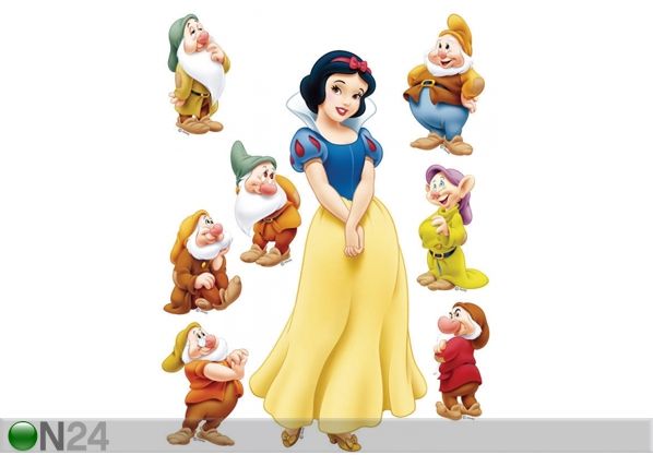 Seinakleebis Disney Snow White 42,5x65 cm