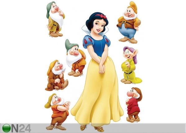 Seinakleebis Disney Snow White 65x85 cm