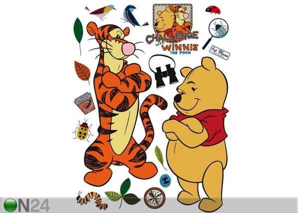 Seinakleebis Disney Winnie the Pooh 2, 65x85 cm
