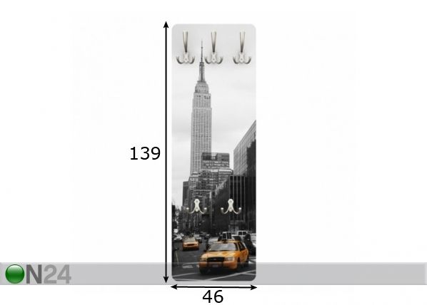 Seinanagi Classic NYC 139x46 cm mõõdud
