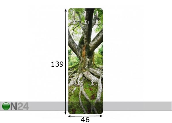 Seinanagi Old tree 139x46 cm mõõdud