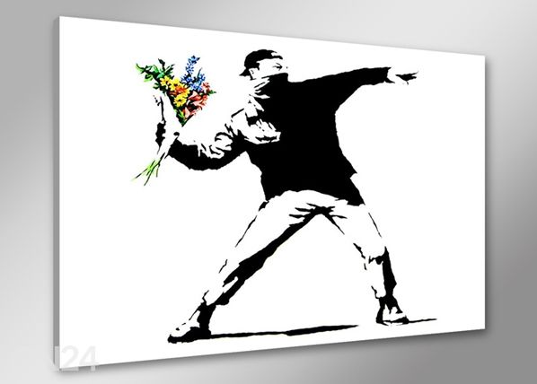 Seinapilt Banksy Art 60x80 cm
