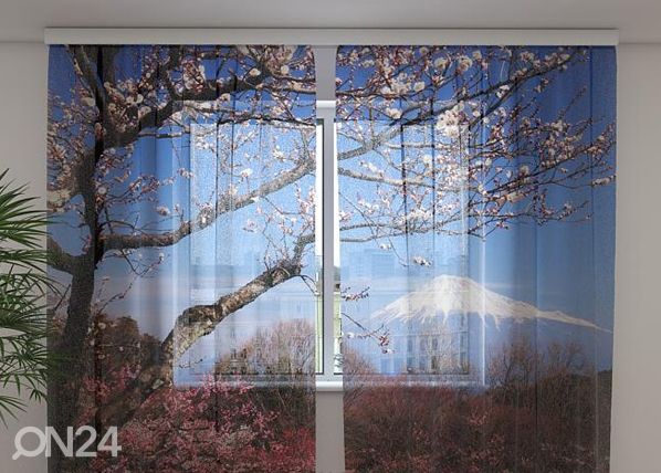 Šifoon-fotokardin Fuji 240x220 cm