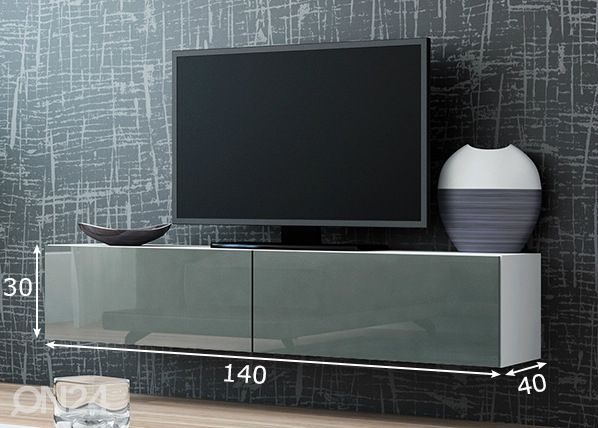 TV-alus 140 cm mõõdud