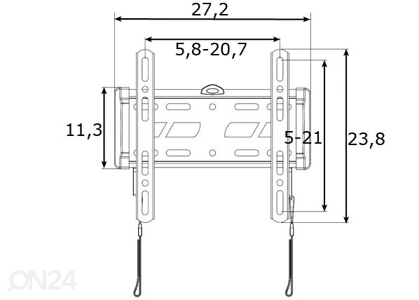 TV-seinakinnitus mõõdud