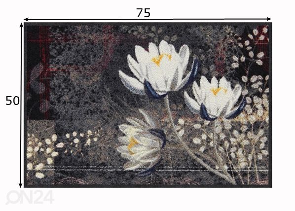 Vaip Lotus Kimono 50x75 cm mõõdud