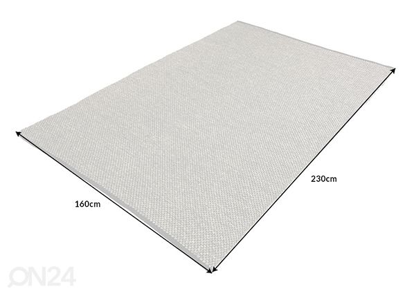 Vaip Pure 160x230 cm mõõdud