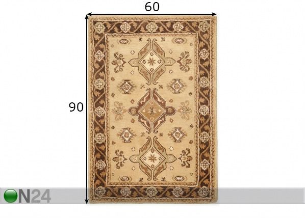 Vaip Royal Kazak 60x90 cm mõõdud