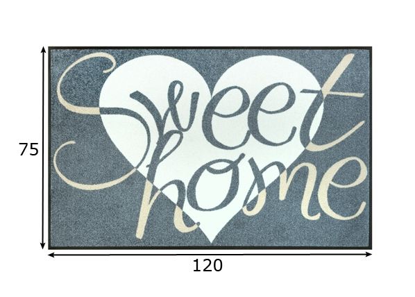 Vaip Sweet Letters 75x120 cm mõõdud
