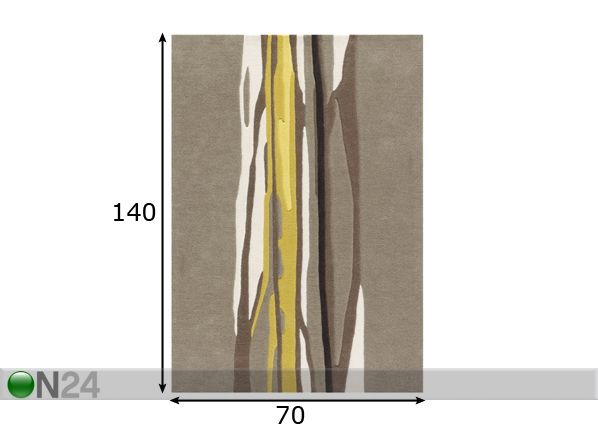 Vaip Trace 70x140 cm mõõdud