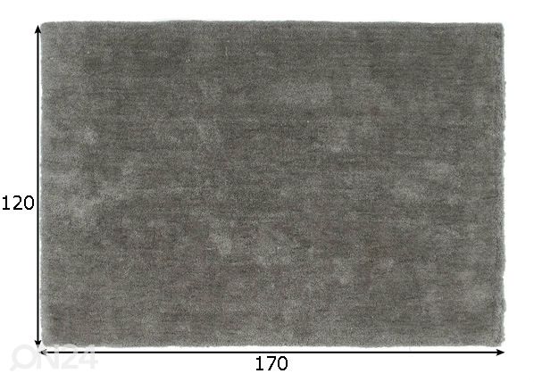 Vaip Velvet 120x170 cm mõõdud