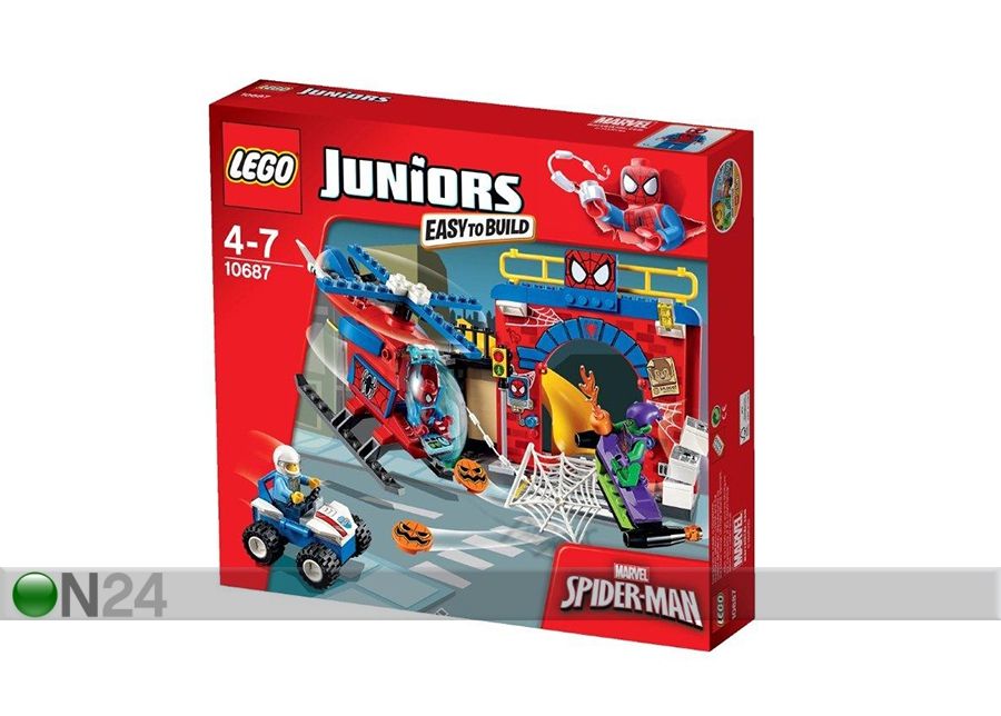 Ämblikmehe peidupaik Lego Junior suurendatud