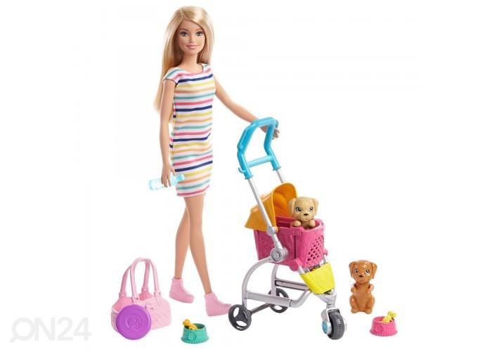 Barbie kutsude jalutuskomplekt suurendatud