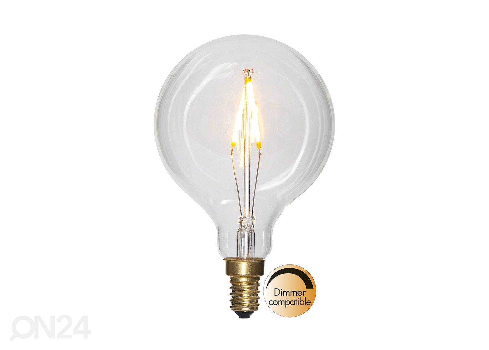 Dekoratiivne LED elektripirn E14 1,5W suurendatud