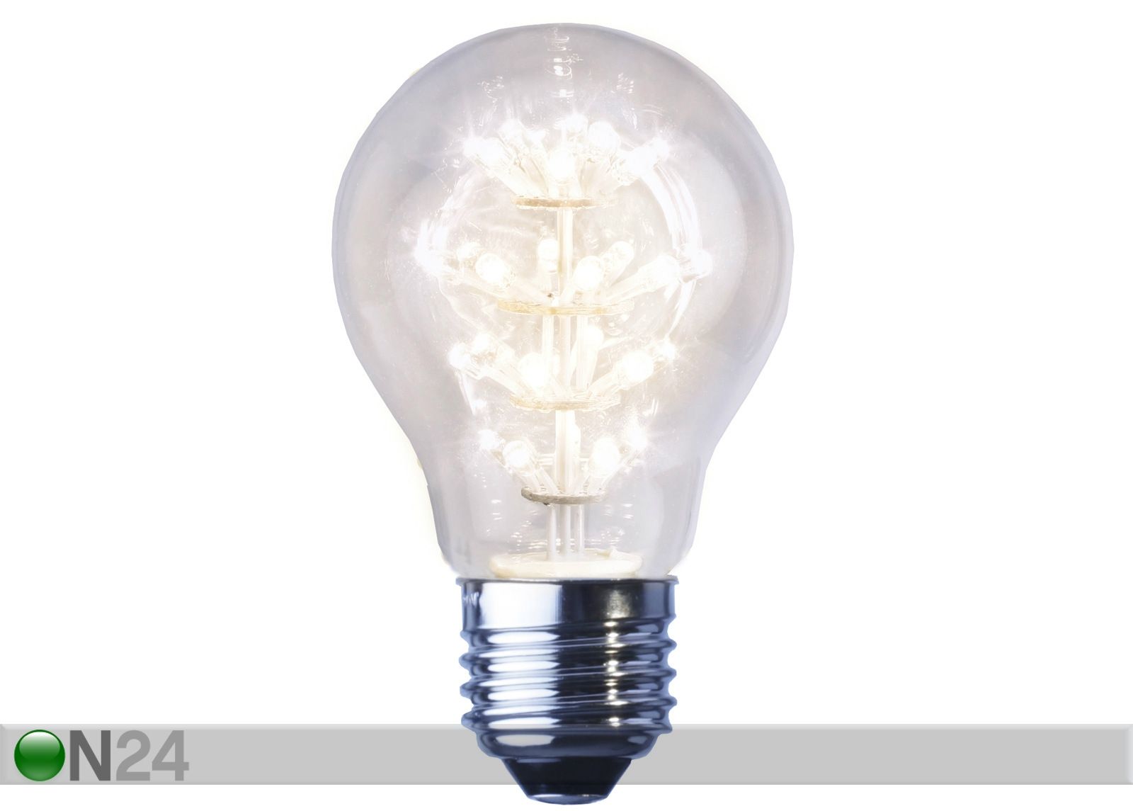 Dekoratiivne LED elektripirn E27 1,4 W suurendatud