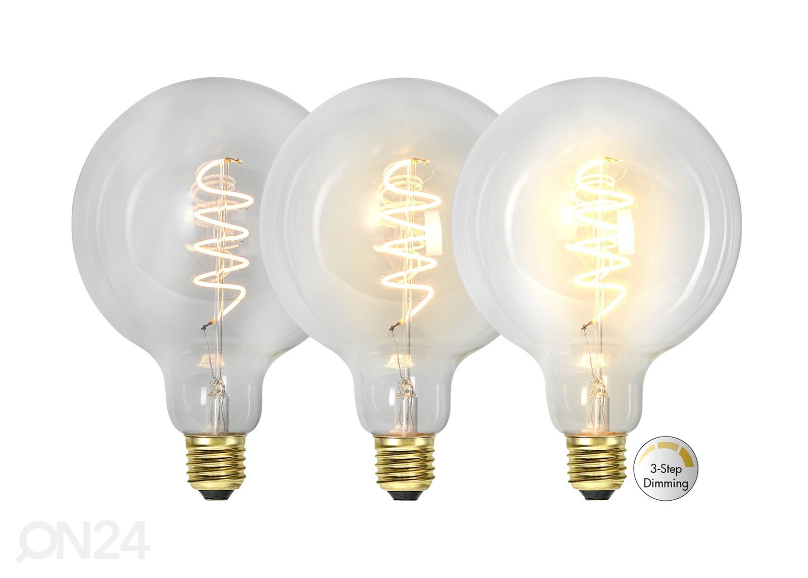 Dekoratiivne LED pirn, E27, 4W suurendatud