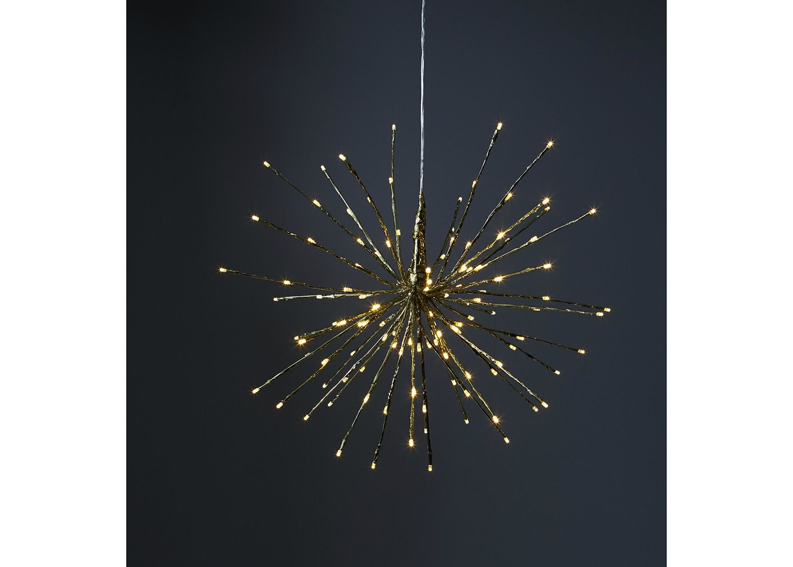 Dekorativvalgusti Firework 55 cm suurendatud