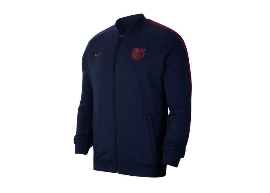 Dressipluus meestele Nike FC Barcelona Fleece Track Jacket M AT4434-451 suurendatud