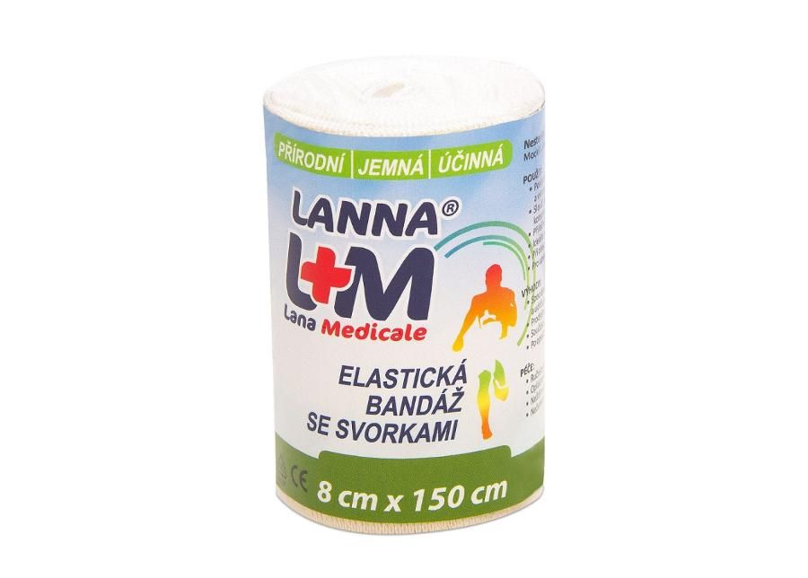 Elastikside Bandage Lana Medicale 8x150 cm suurendatud