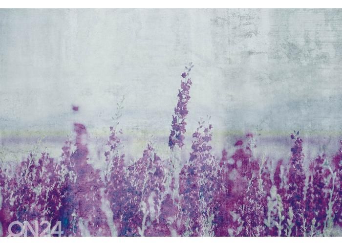 Fliis fototapeet Lavender Abstract 150x250 cm suurendatud