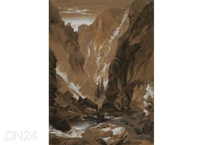 Fliis fototapeet Toltec Gorge Colorado by Thomas Moran 184x254 cm suurendatud