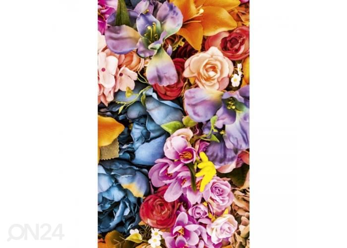 Fliis fototapeet Vintage flowers 150x250 cm suurendatud