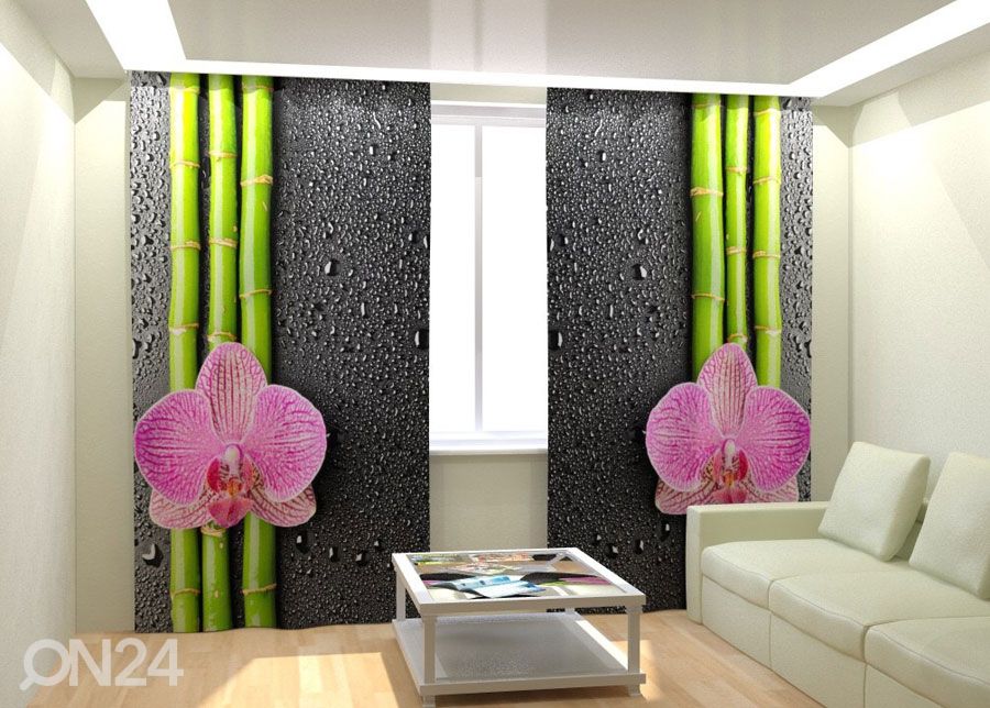Fotokardinad Soft Orchid 300x260 cm suurendatud