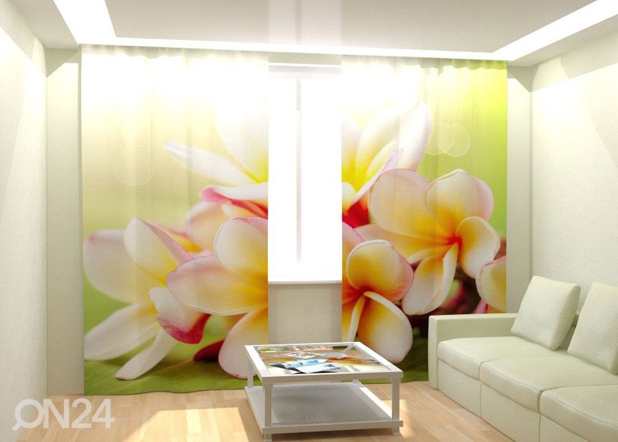 Fotokardinad Tropical Bouquet 300x260 cm suurendatud