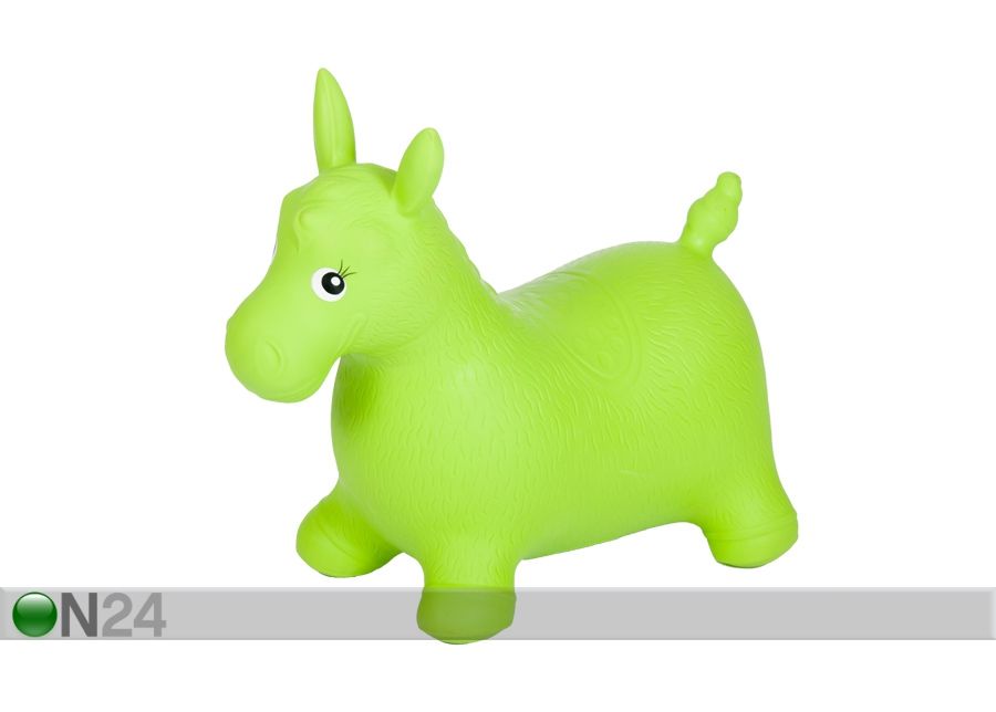 Hüppeloom Jumpy roheline hobune suurendatud