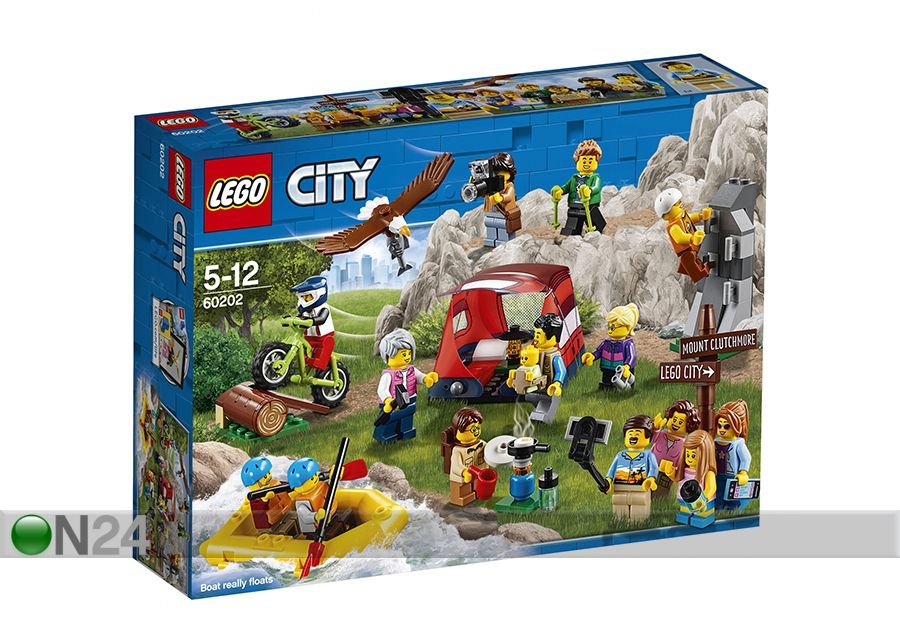 Inimeste komplekt LEGO City suurendatud