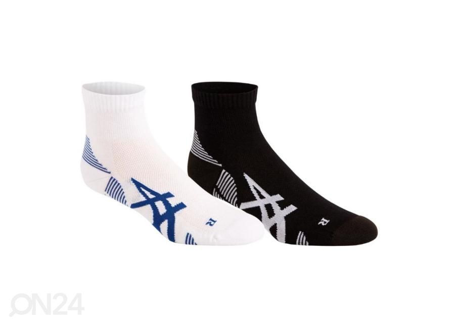Jooksusokkide komplekt Asics 2PPK Cushioning Sock 3013A238-002 suurendatud