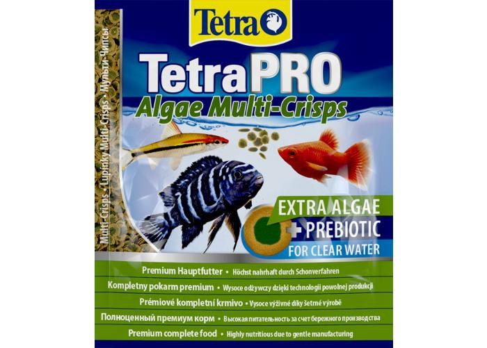 Kalade täissööt tetrapro algae multi-crisps 12 g suurendatud