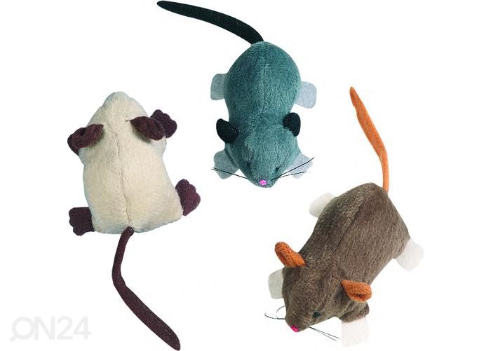 Kassi mänguasi hiir naistenõgesega värvivalik suurendatud