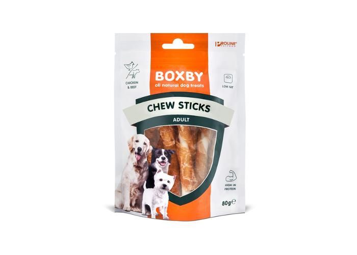 Koera maius chew sticks kana/veis 80 g suurendatud