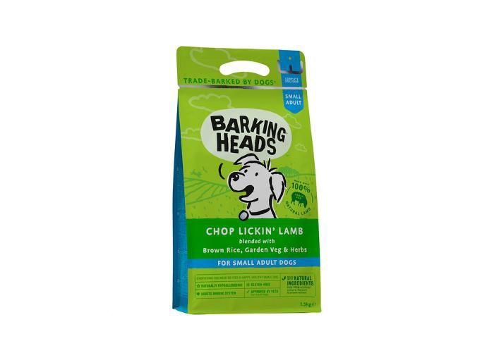 Koera täissööt Barking Heads Chop lickin lamb väike tõug 1,5 kg suurendatud