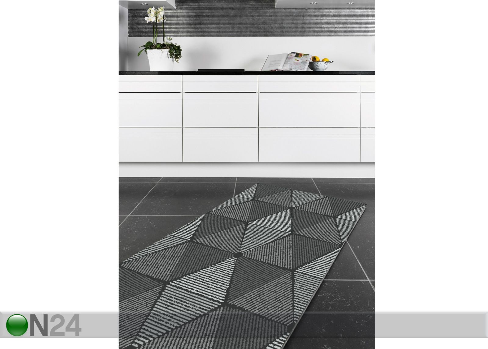 Koridori/köögivaip Hexagon 80x160cm suurendatud