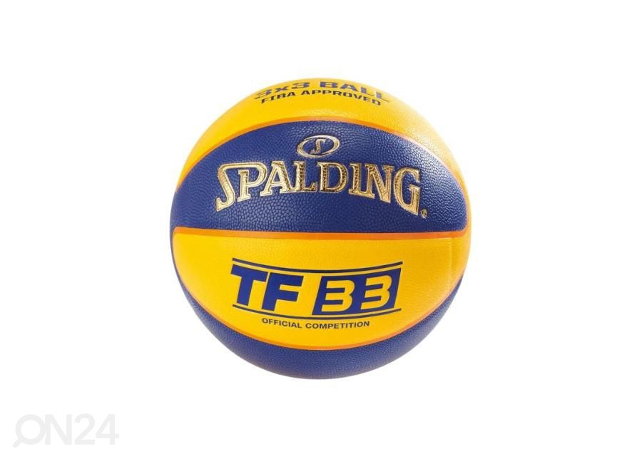 Korvpall Spalding TF 33 In/Out Official Game Ball suurendatud